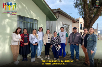 Reunião do Conselho Municipal dos Direitos da Pessoa com Deficiência