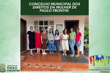 concelho municipal dos direitos da mulher de paulo frontin!