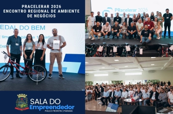 A Sala do Empreendedor de Paulo Frontin/PR esteve presente no PRacelerar 2026!