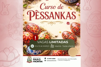 Curso de Pêssankas – Vagas Limitadas!