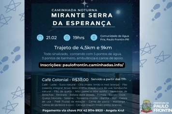 Uma noite para caminhar, respirar e se reconectar 