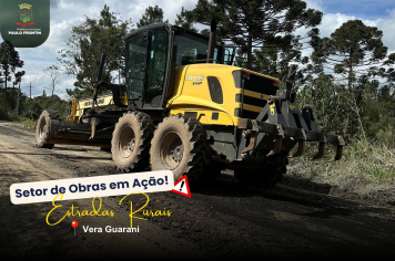 Manutenção nas Estradas Rurais