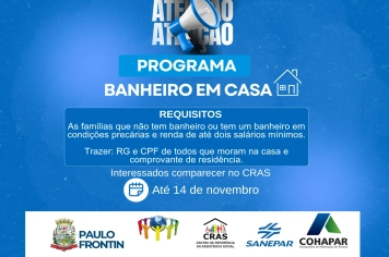 Programa Banheiro em Casa