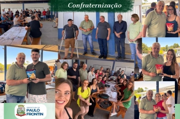 Confraternização, Prefeito Ireneu reúne seus funcionários para confraternização!