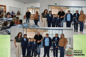Entrega de Uniformes e Kits Escolares na APAE.