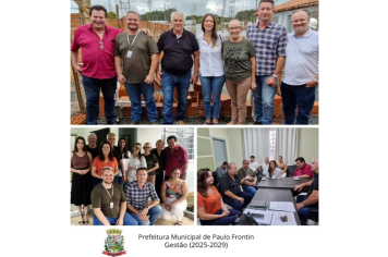Visita à cidade de Paulo Frontin