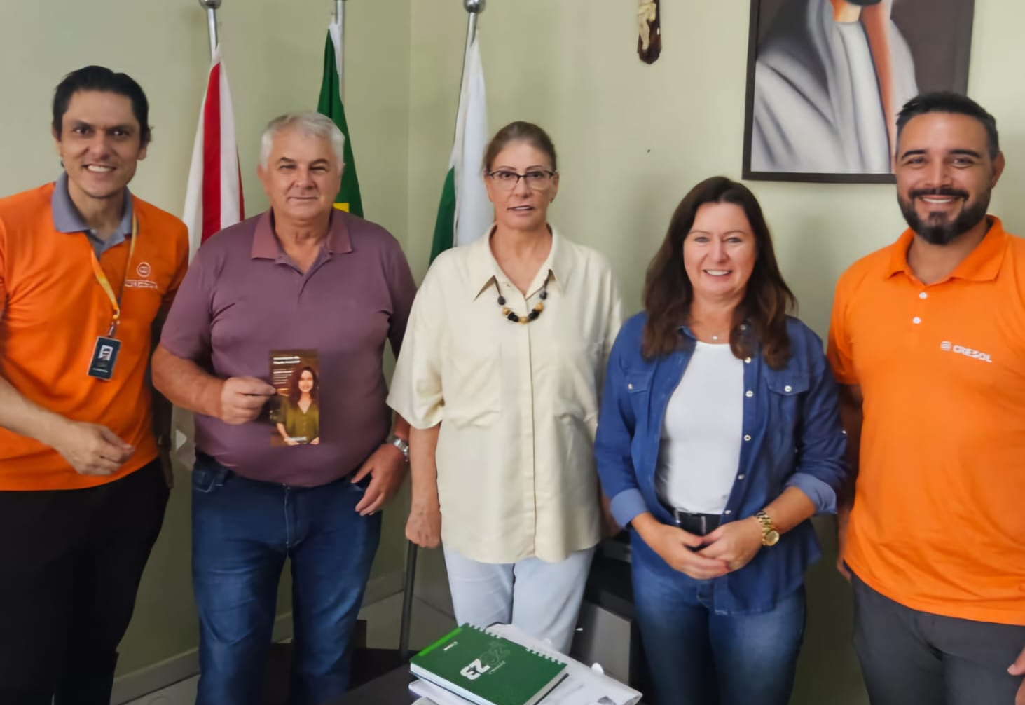 Gestor de Parcerias Corporativas visita a prefeitura