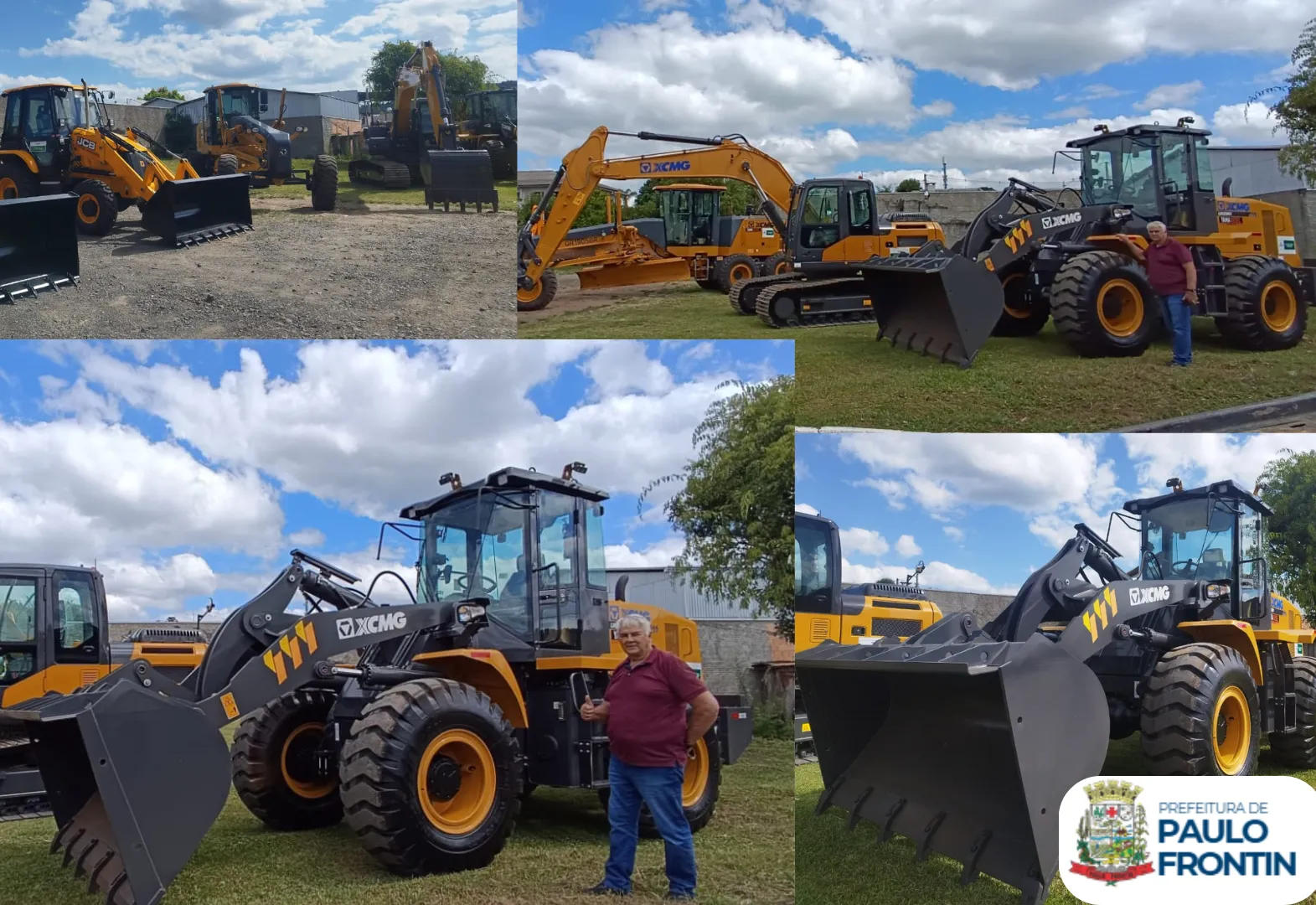 Novos equipamentos para o setor de Obras fortalecem a infraestrutura do Município!