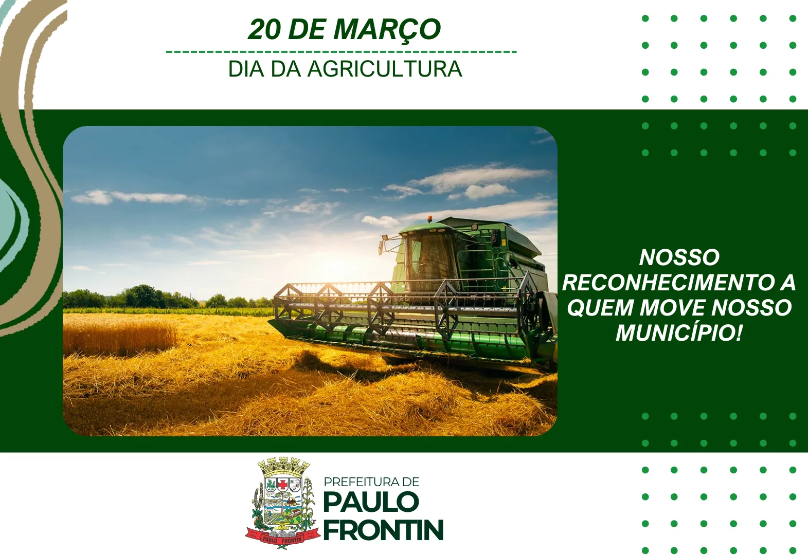20 de Março – Dia da Agricultura!