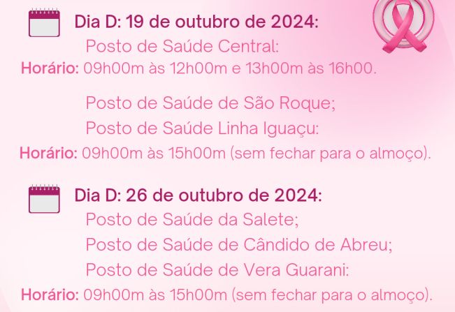 OUTUBRO ROSA