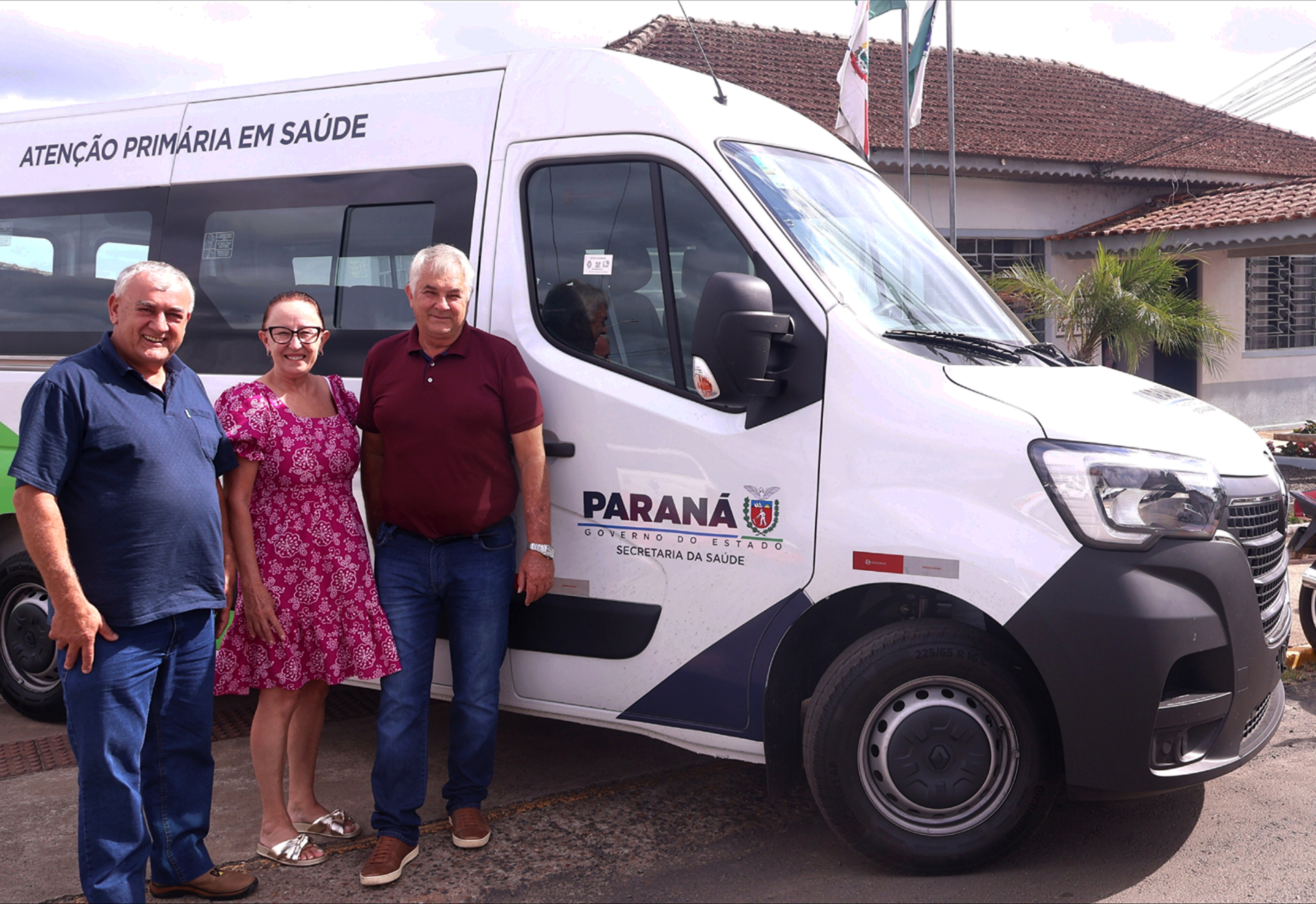 NOVO VEÍCULO PARA O TRANSPORTE DE PACIENTES EM PAULO FRONTIN