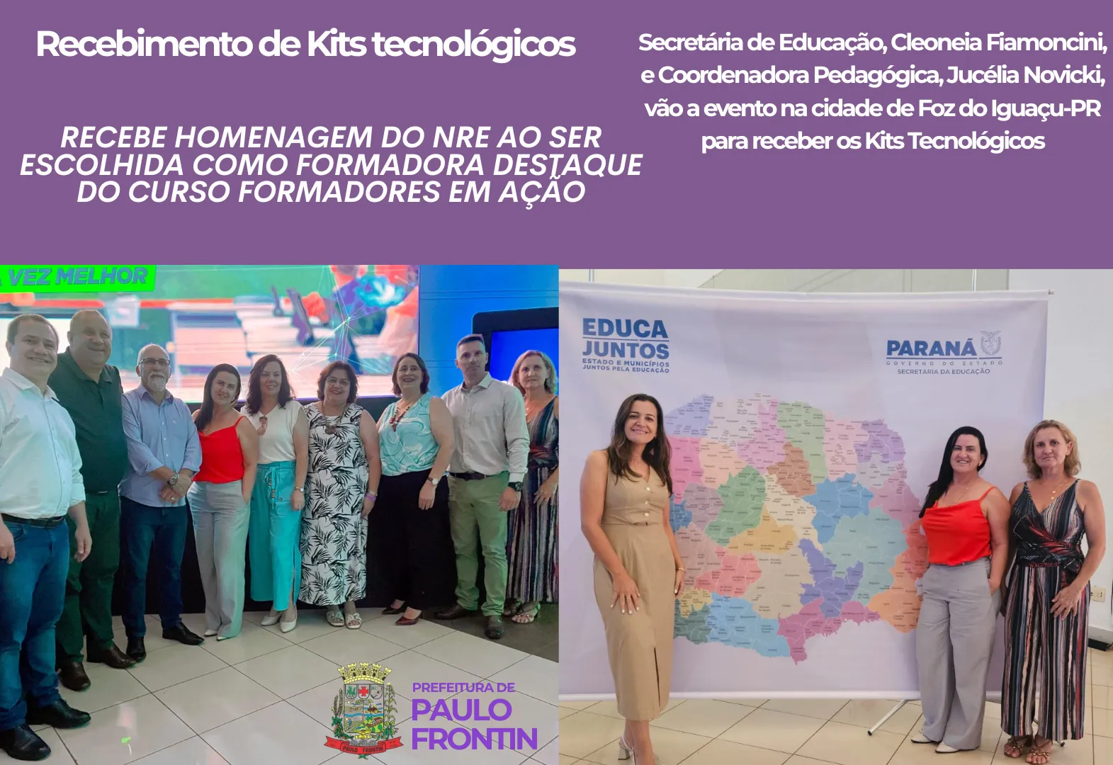 Recebimento de Kits tecnológicos! 