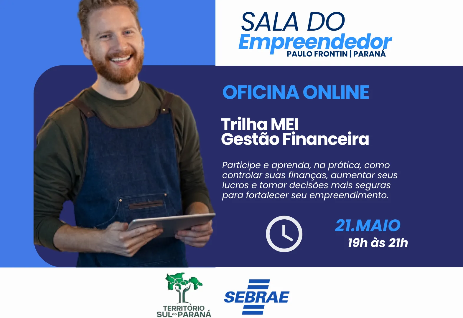 Empreendedores! Inscrições da nova capacitação online está aberta, corre se inscrever!!!