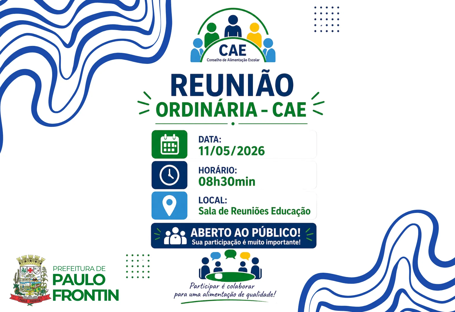 Reunião ordinária - CAE